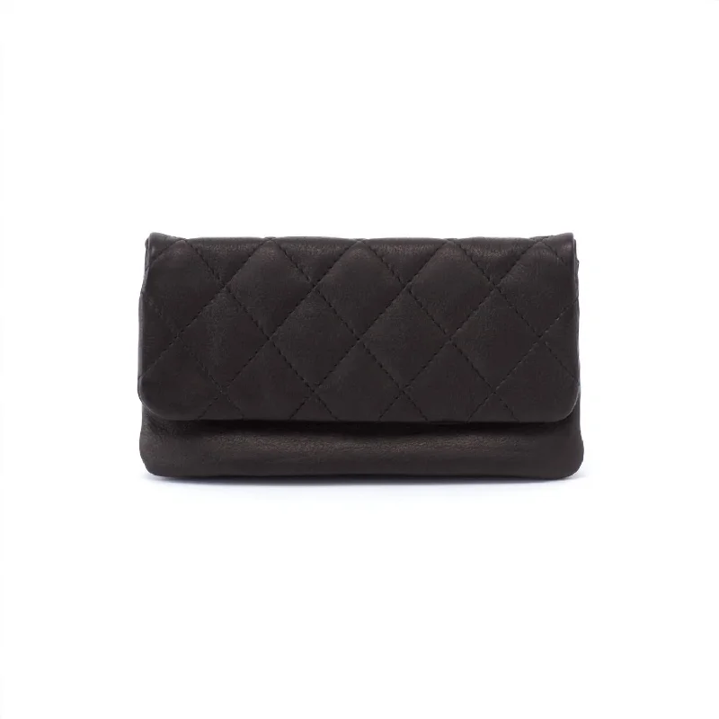 Wallets with solid pockets-Advent Wallet In Black