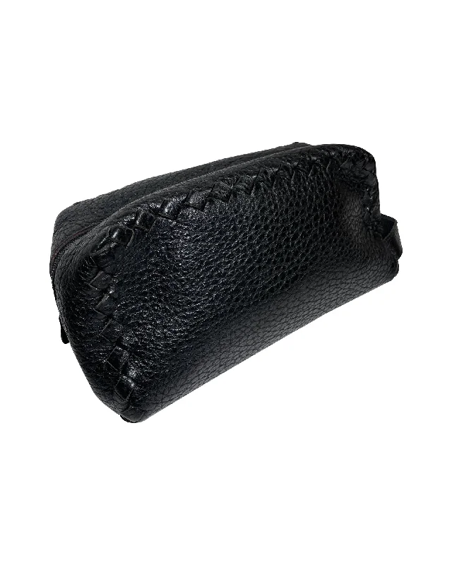 Keychains for refined travelers-Bottega Veneta  Leather clutch bag