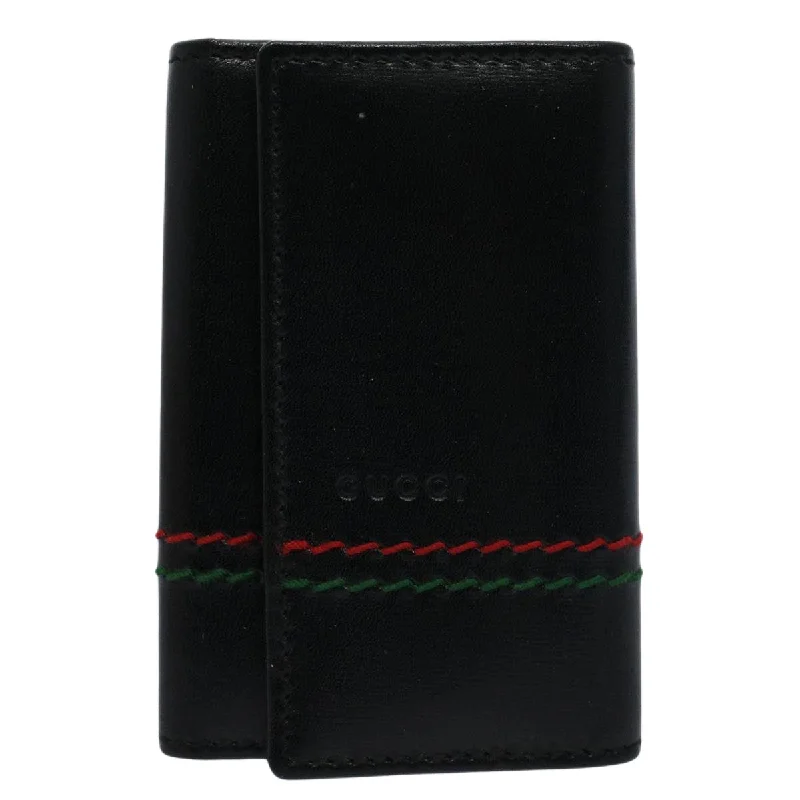 Wallets with safe cash slot-Gucci  Leather Wallet  (Pre-Owned)