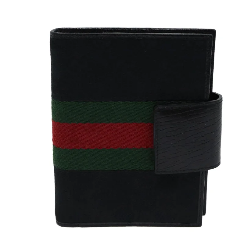 Wallets for wild women-Gucci Sherry  Canvas Wallet  (Pre-Owned)