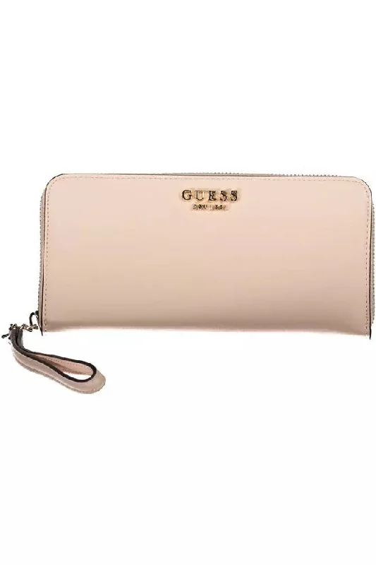 Keychains for classy women-Guess Jeans Chic  Polyethylene multi-Compartment Women's Wallet