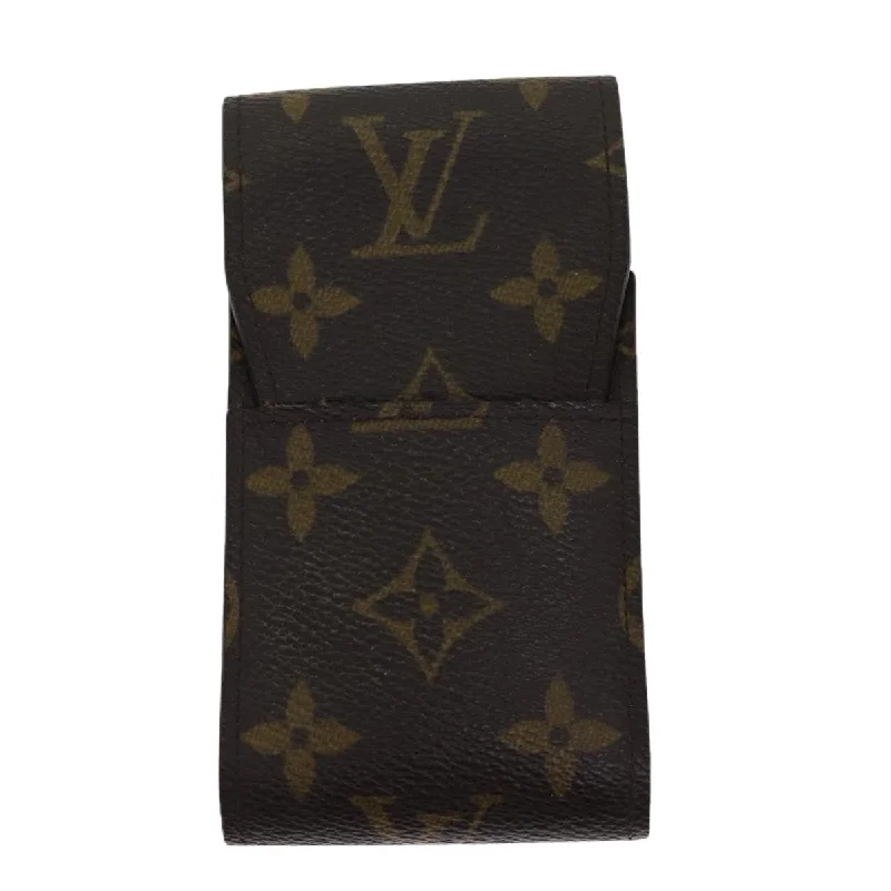 Wallets for party gifting-Louis Vuitton Étui À Cigarettes  Canvas Wallet  (Pre-Owned)