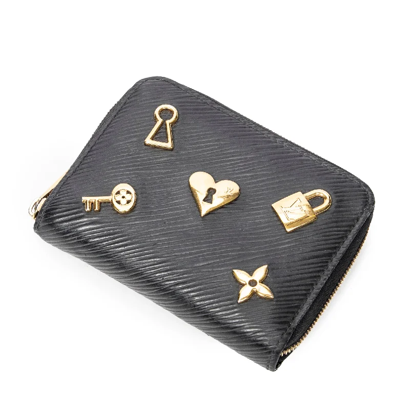 Keychains for party style-Love Lock Zippy Coin Purse