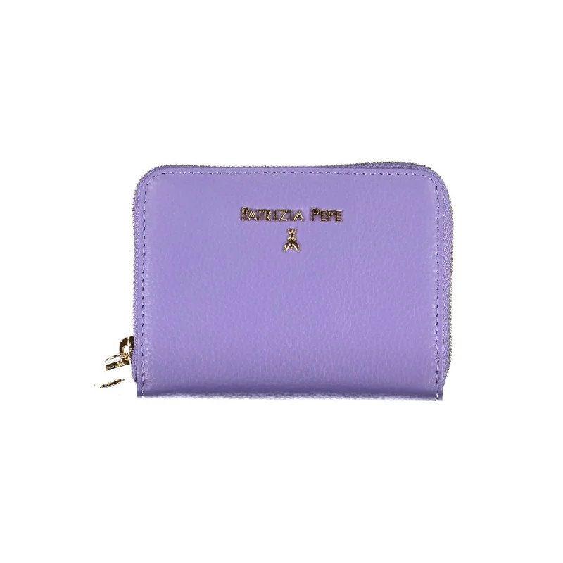 Wallets with card guard-Patrizia Pepe Elegant  Polyethylene Women's Wallet