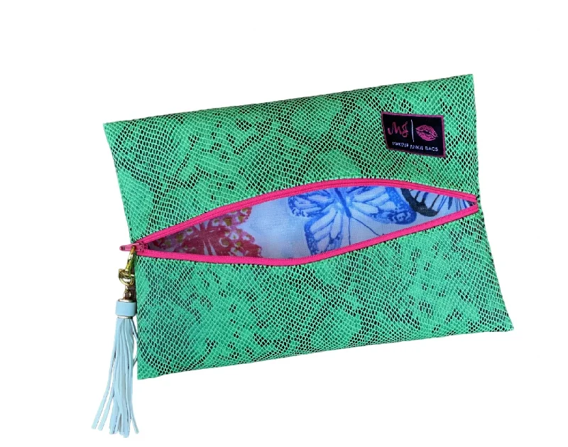 Wallets for hip presents-Secret Garden Medium Bag In Green