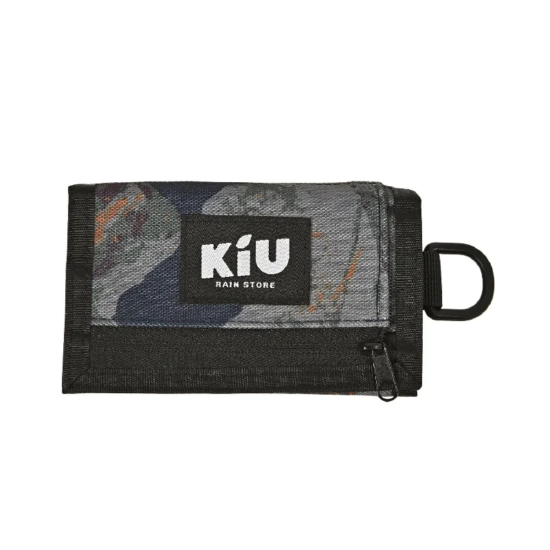 Keychains with multi-ring layout-KiU Water Repellent Tri-Fold Wallet Type A