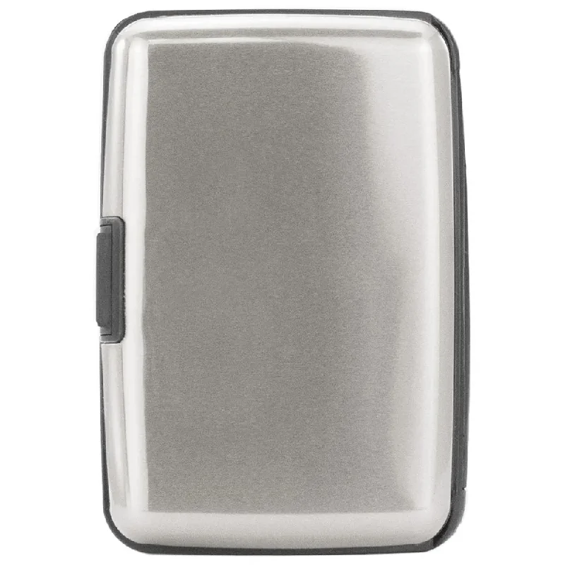 Wallets with added card rack-Miami Carry-On RFID Aluminum Wallet / Credit Card Holder