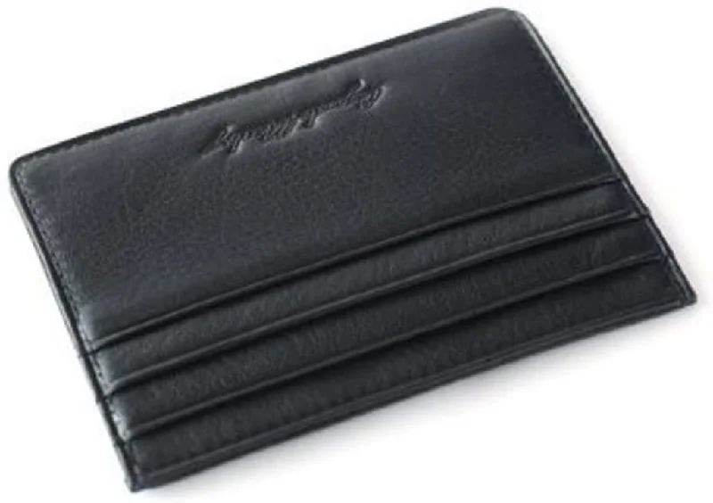 Keychains with slim clasp-Osgoode Marley Credit Card Wallet Black 1233