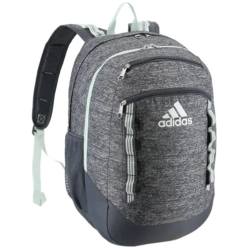 Backpacks for all types of weatheradidas Excel V Backpack Jersey Onix/Onix/Dash Green/White