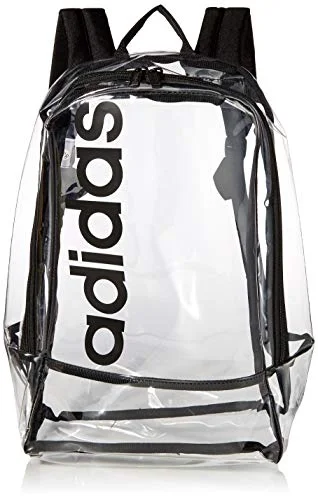 Unisex backpacks for traveladidas Linear Backpack, Black Clear, One Size