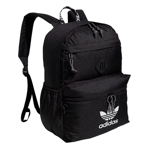 Retro backpacks for schooladidas Originals Trefoil 2.0 Backpack, Black, One Size