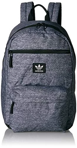 Multifunctional backpacks for studentsadidas Originals Unisex National Backpack, Heather Grey, ONE SIZE