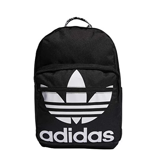 Backpacks for storage and organizationadidas Originals Unisex Trefoil Pocket Backpack, Black/White, ONE SIZE