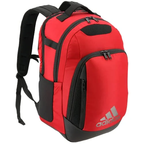 Backpacks with detachable pouchesadidas Unisex 5-Star Team Backpack, Team Power Red, ONE SIZE