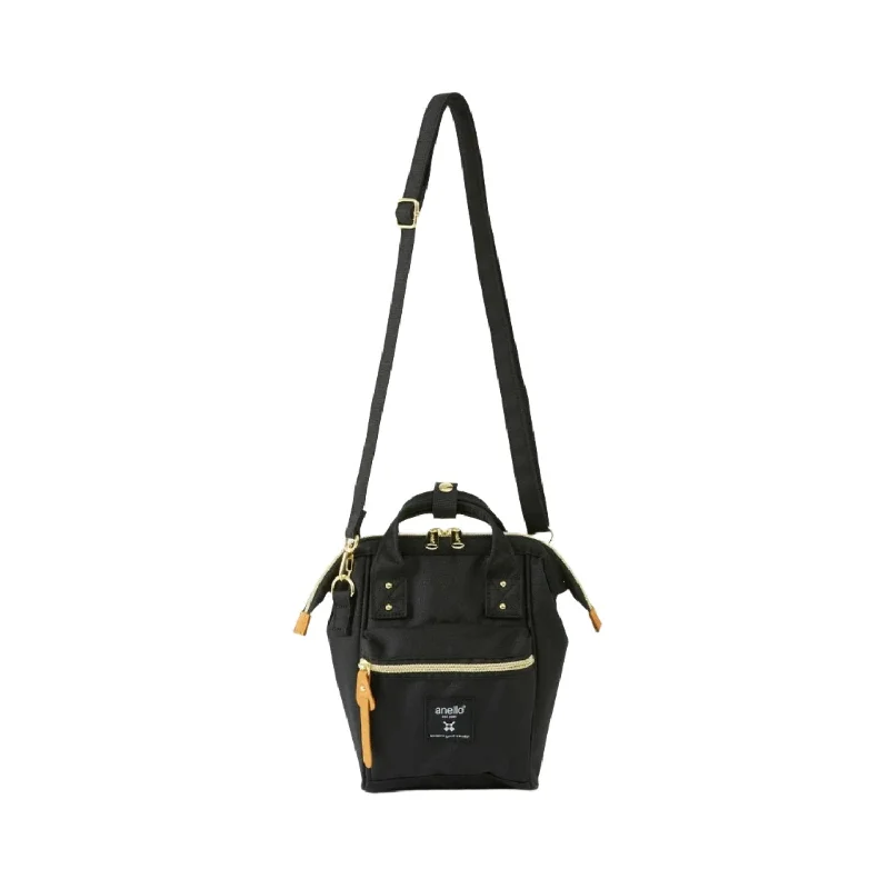 handbag-Anello Cross Bottle Kuchigane 2 Way Micro Shoulder Bag