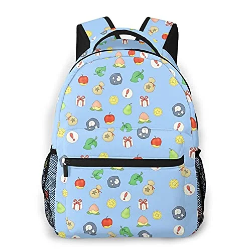 Modern backpacks for commutersAnimal Cross-Ing Pattern Travel Backpack for Women Men 15.6 Inch Durable Lightweight Book Bag Hiking Camping Daypack