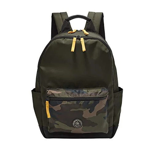 Fashion-forward backpacks for teens and adultsFossil Men's Sport Backpack, Green Olive, 11.5" L x 4" W x 16.5" H