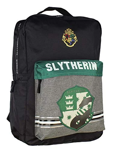 Comfortable backpacks for heavy-duty outdoor useHarry Potter Slytherin Backpack School Book Bag With Laptop Sleeve