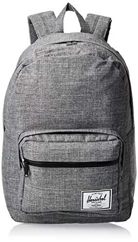 Backpack with a padded back panelHerschel Pop Quiz Backpack, Raven Crosshatch/Black, Classic 22L