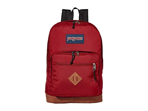 Backpacks for cyclingJanSport City View Backpack - 15-inch Laptop School Pack, Viking Red