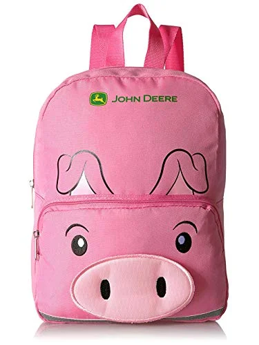 Durable backpacks for kids’ daily useJohn Deere 13 inch Mini Backpack (13", Pink Pig)