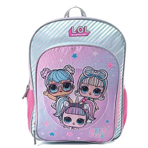 Fashion backpacks for going outLOL Surprise Backpack for Girls - 16 Inch - LOL School Bag, Elementary School Size