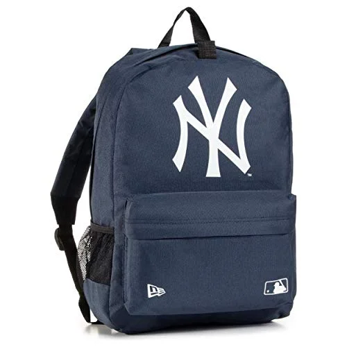 Backpack with side-access zippersNew Era MLB Stadium Pack NEYYAN Unisex Adult Backpack Navy (Blue) One Size