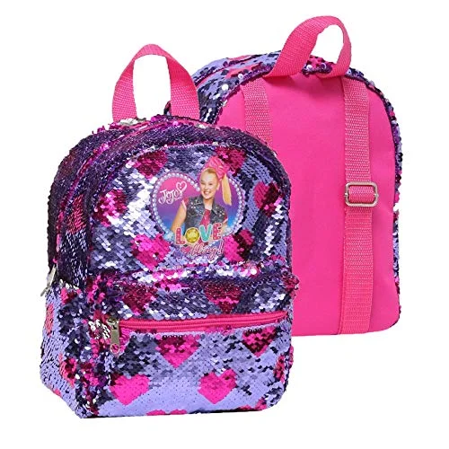 Backpacks with USB charging port for electronicsNickelodeon Mini JoJo Siwa Backpack for Girls & Toddlers - 10 Inch with Reversible Flip Sequins