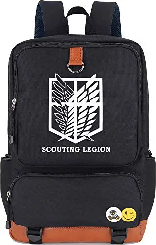 Best backpacks for schoolRoffatide Anime Attack on Titan Luminous Backpack Cosplay Scouting Legion Laptop Bag College School Bag