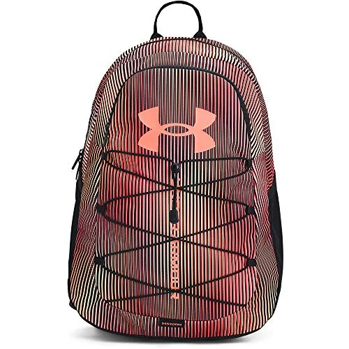 Designer leather backpacks for womenUnder Armour Adult Hustle Sport Backpack , Black (004)/Brilliance , One Size Fits All