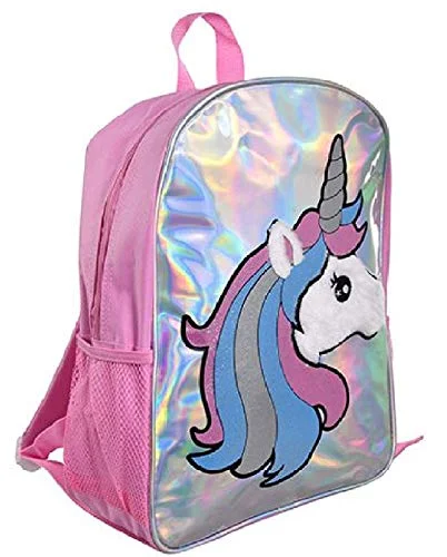 Functional backpacks for short hikesUnicorn Holographic & Plush 16" Backpack