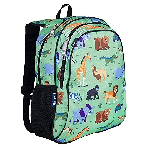 Premium backpacks for business travelersWildkin 15 Inch Kids Backpack for Boys & Girls, 600-Denier Polyester Backpack for Kids, Features Padded Back & Adjustable Strap, Perfect Size for School & Travel Backpacks, BPA-free (Wild Animals)