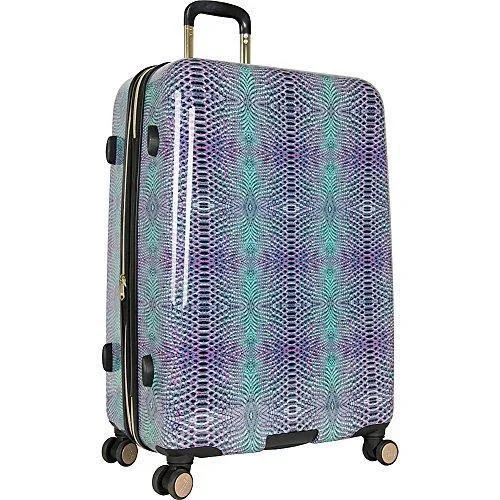 suitcase for elegant and fashionable packing-[sold out] Aimee Kestenberg Women'S Ivy 28" Abs With Pc 8-Wheel Upright, Marine Python