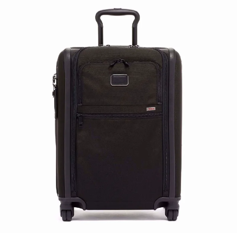 suitcase for stress-free journey planning-Tumi Alpha 3 Continental Expandable Softside Carry-On Spinner