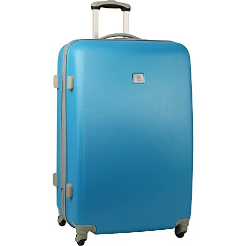 suitcase with high-security features-Anne Kle In Palm Springs 28 In Hardside Spinner, Turquoise