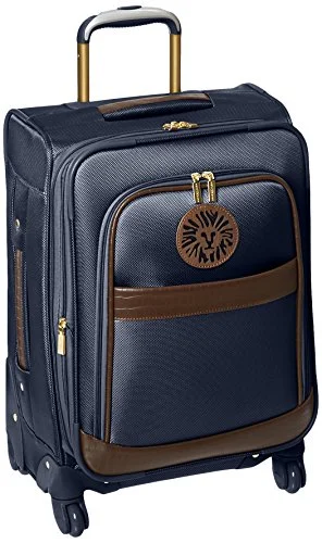 suitcase for business professionals-Anne Klein Newport 20 Inch Expandable Spinner, Navy, One Size