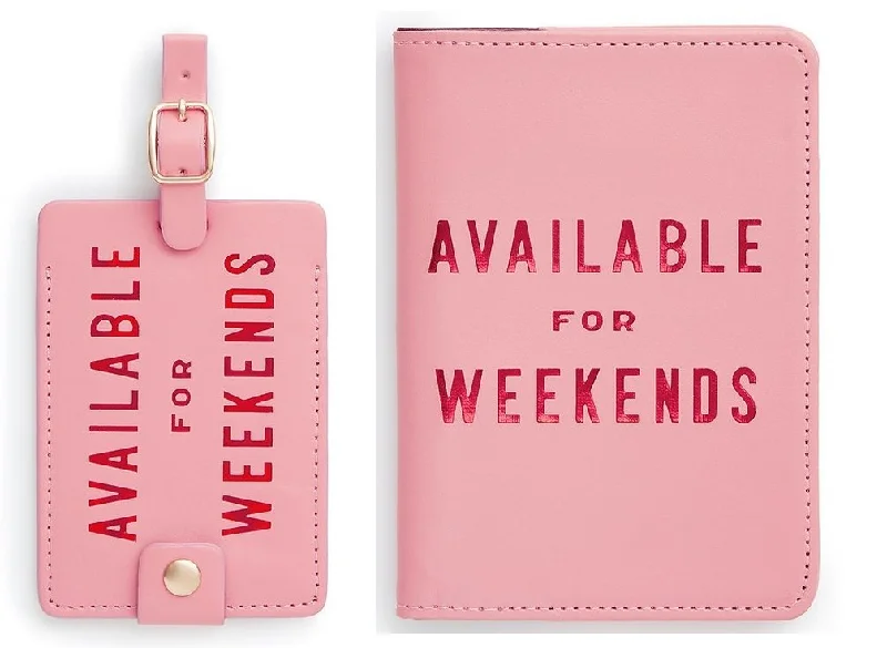 suitcase for work trips and business meetings-Bando Passport Holder with Luggage Tag Available for Weekends