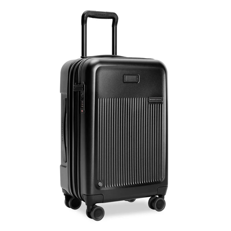 suitcase with extra travel essentials-Briggs & Riley Sympatico 3.0 Essential 22" Hardside Carry-On Spinner- SU322CXSP