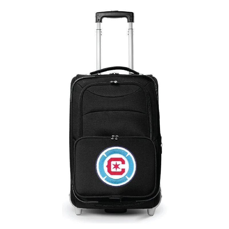 suitcase for protecting fragile travel gear-Chicago Fire FC  21" Rolling Carry-On Luggage