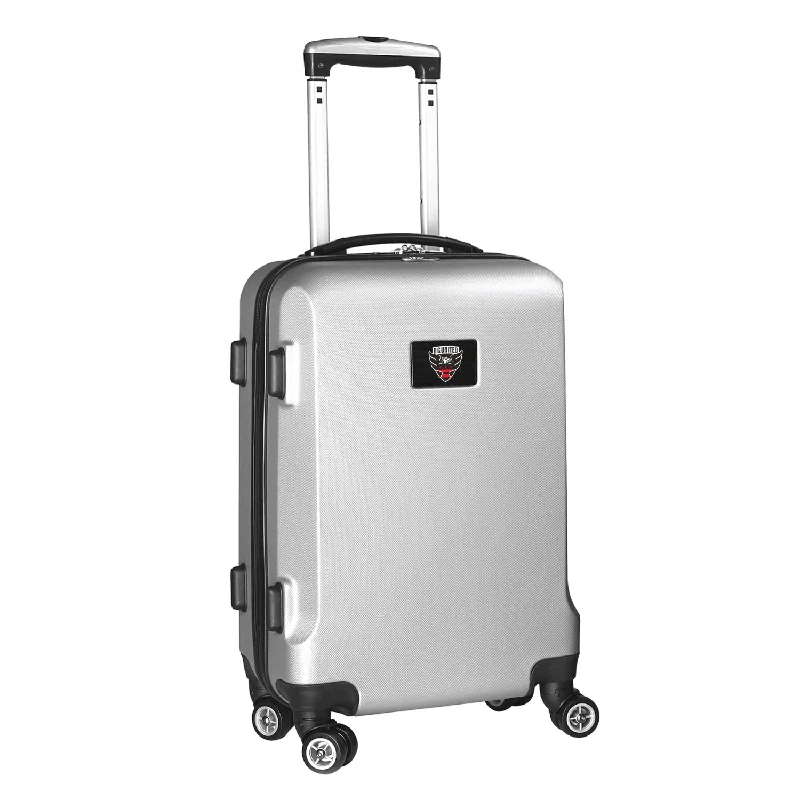 suitcase for streamlined packing-D.C. United 21" Carry-On Hardcase Spinner- Silver