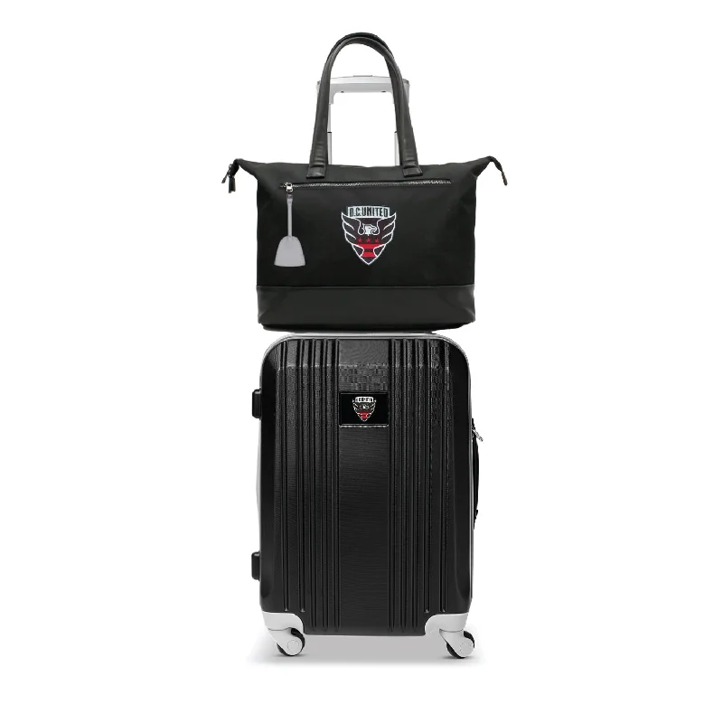 suitcase with maximum weight tolerance-D.C. United Tote Bag and Luggage Set -GRAY