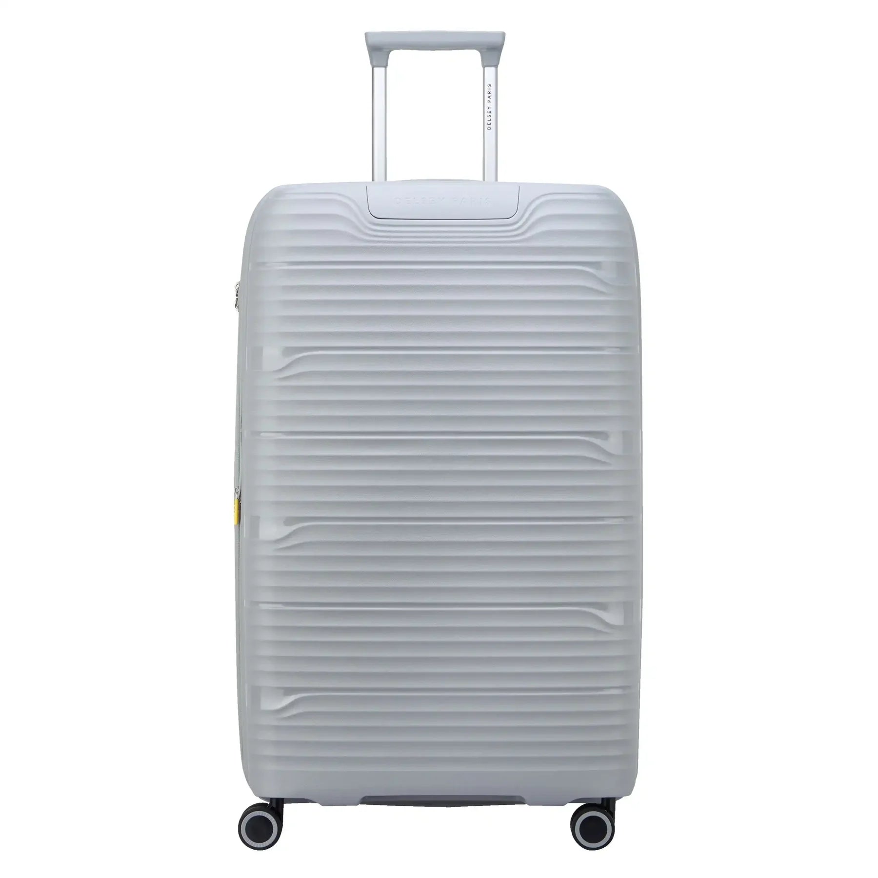 suitcase with organized tech storage-Delsey Dune Large Expandable Spinner