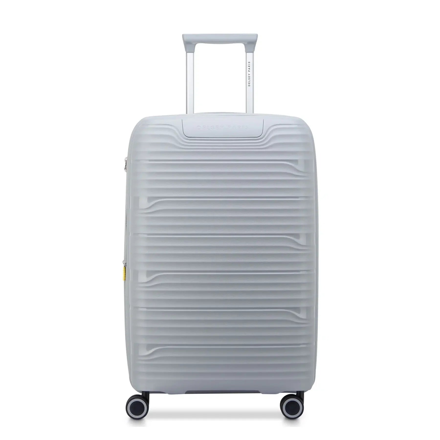 suitcase with quick-access storage-Delsey Dune Medium Expandable Spinner