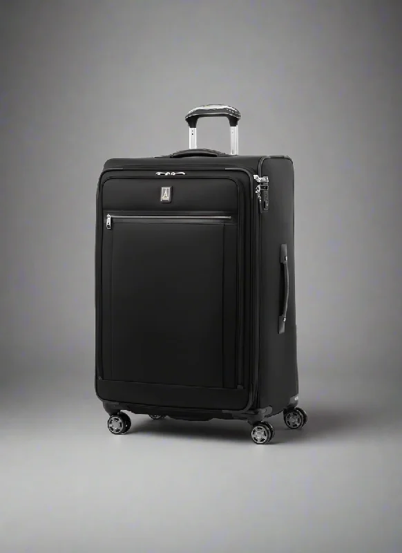 suitcase for packing valuables-Travelpro Platinum Elite 29" Large Check-In Softsided Expandable Spinner- 4091869