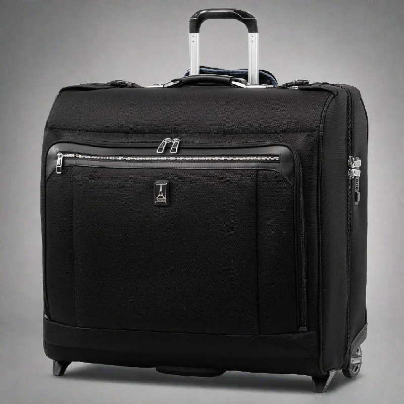 suitcase with a unique design-Travelpro Platinum Elite 50” Checked Softside 2-Wheel Garment Bag- 4091851