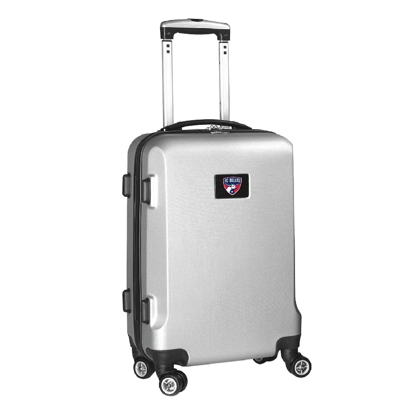 suitcase for convenient packing on the go-FC Dallas 21" Carry-On Hardcase Spinner- Silver