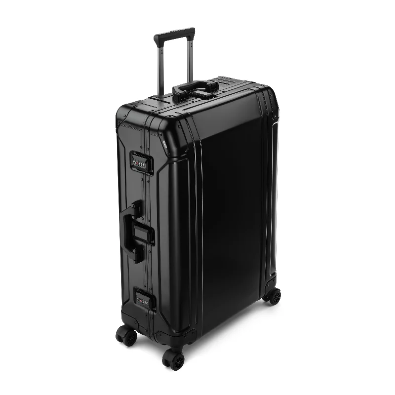 suitcase for multi-destination trips-Geo Aluminum | Large Travel Case