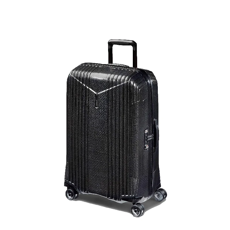 suitcase for stylish travel-Hartmann 7R Medium Spinner Suitcase, 28" Hardsided Luggage in Black