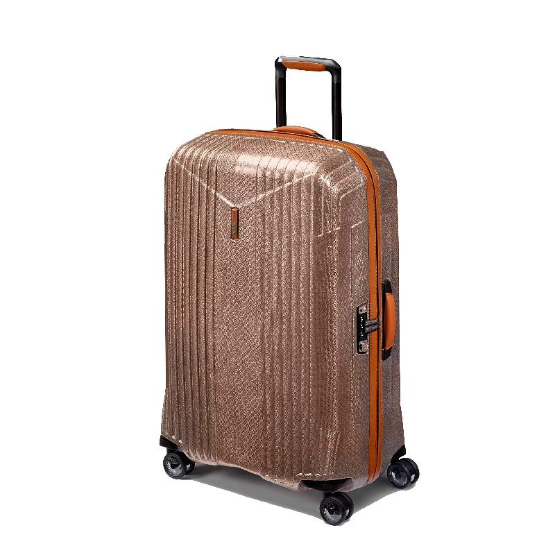 suitcase for sophisticated travel-Hartmann 7R X-Large 32" Spinner Suitcase, Hardsided Rolling Luggage in Rose Gold