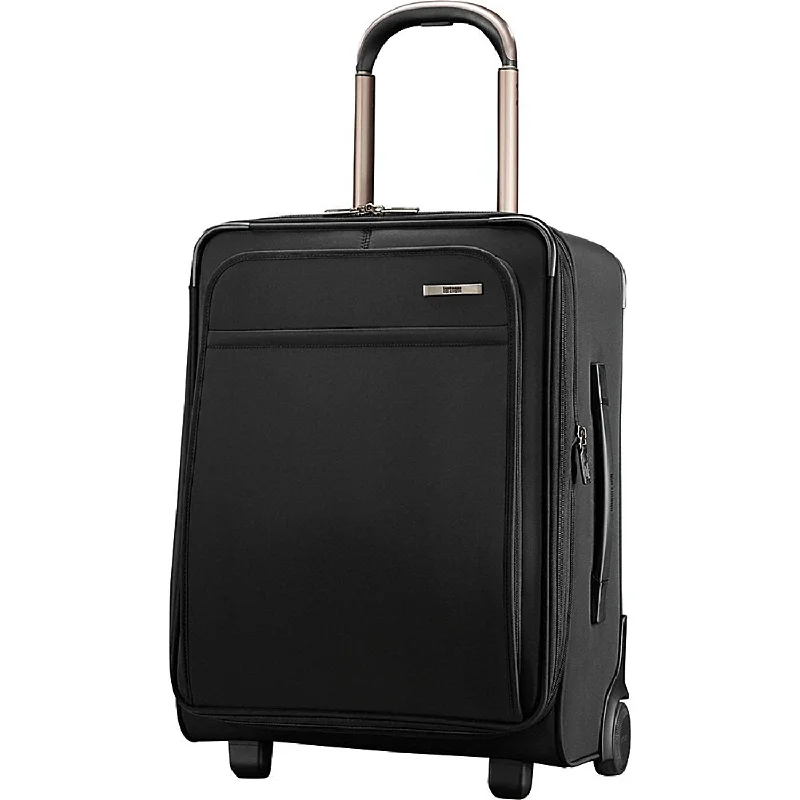 suitcase for hassle-free airport check-in-Hartmann Domestic Carry On Expandable Upright, Deep Black